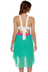 Get My Drift Fuchsia and Teal Dress